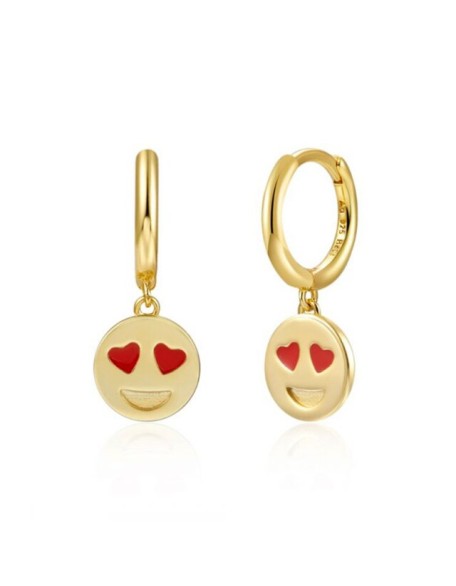 smiley face earrings